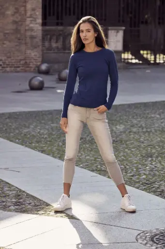 Basic LS Ladies T-shirt Clique 